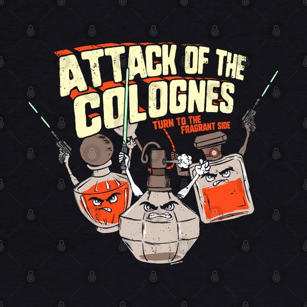 Attack of the Colognes by NerdShizzle